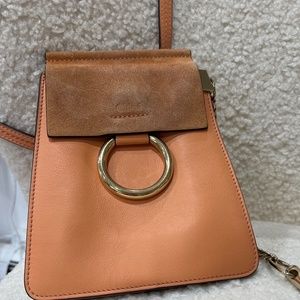 Chloe Faye Bracelet crossbody Bag- suede